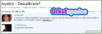 Orkutapados Perolas do Orkut
