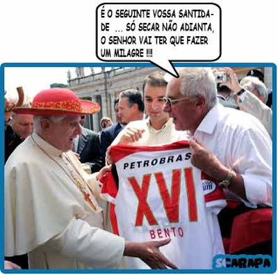 Papa Bento XVI - Flamengo