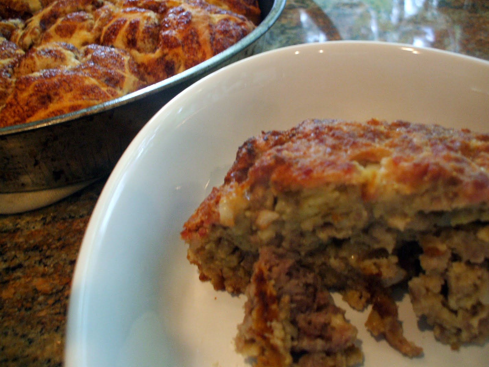 From donuts to...quinoa AppleSausage Loaf
