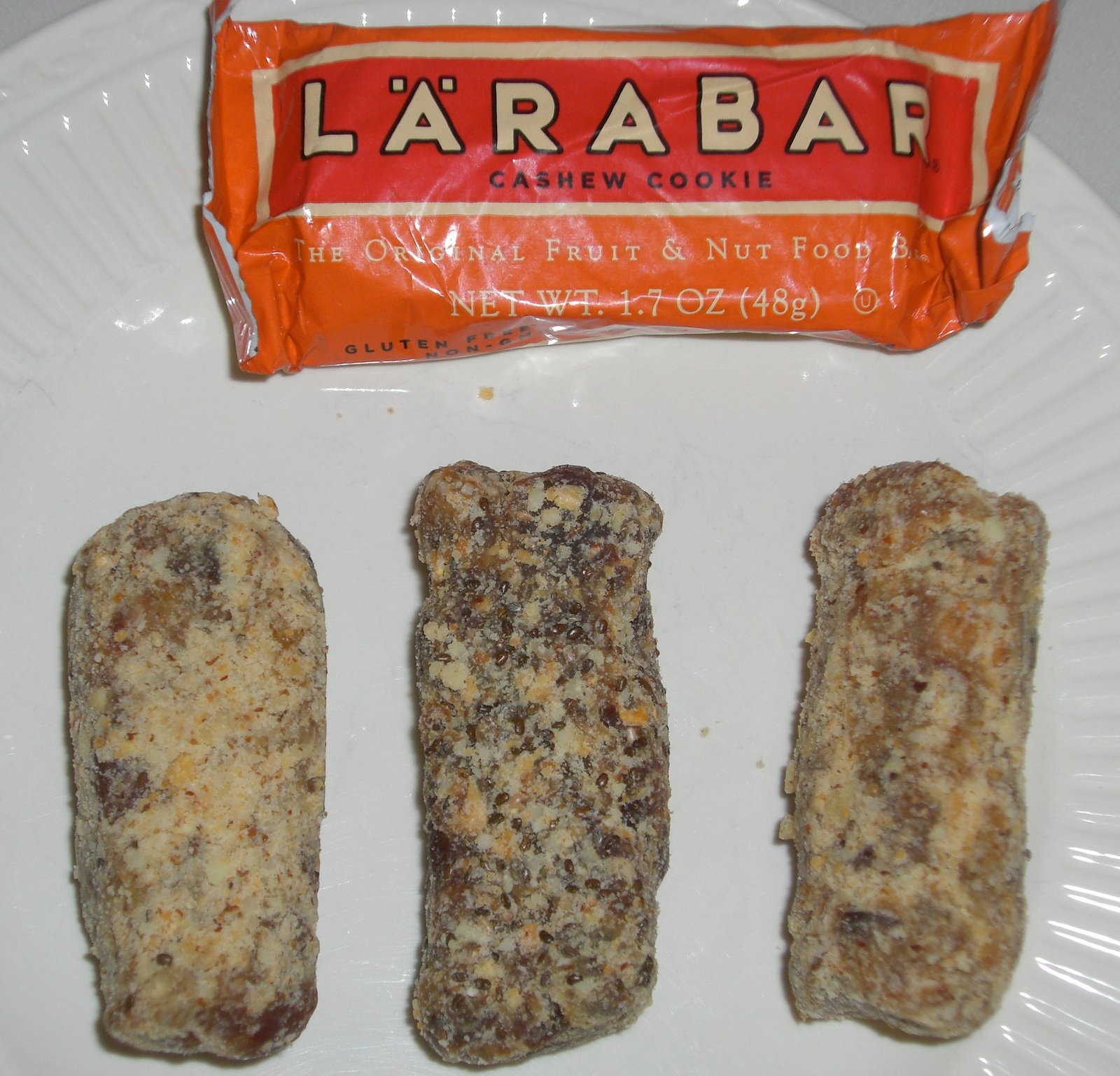 Harmonic Foods Homemade Larabars (date and nut bars)