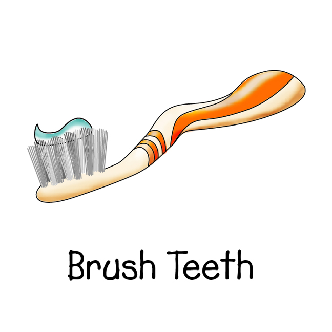 clipart brush teeth - photo #34