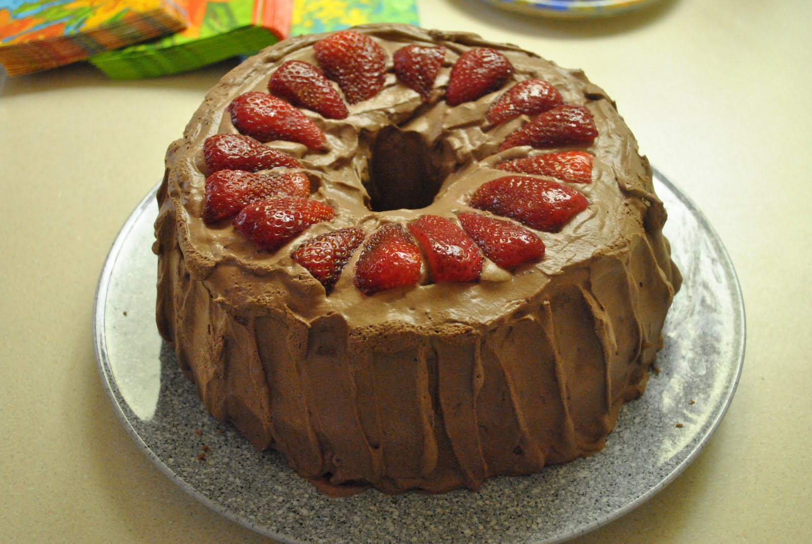 Kip's Recipes Chocolate Angel Food Cake