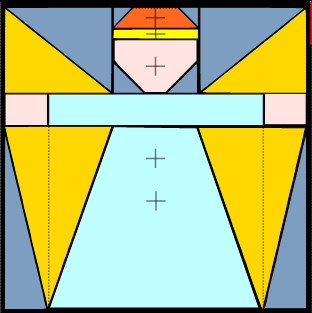 Cut by Connie: Quilt Block Angel