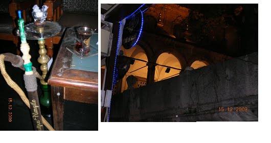 Nargile and black tea at Tophane