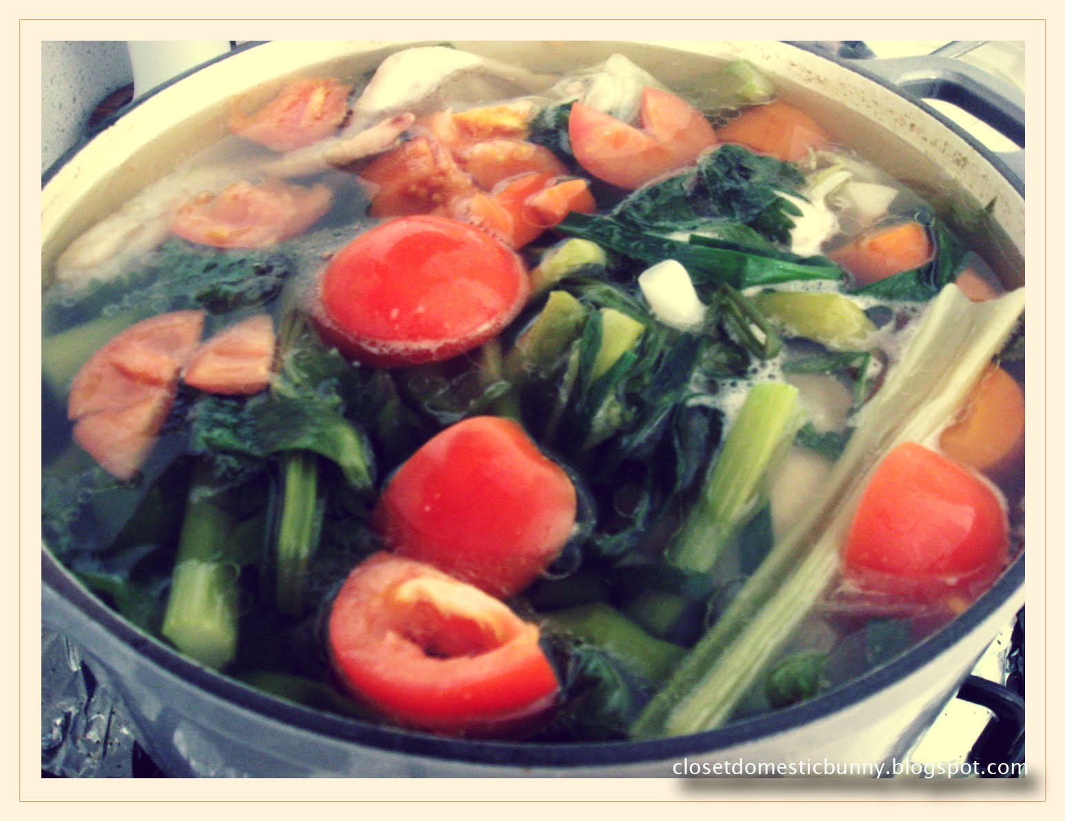 cooking. eating. carousing. basic chicken stock