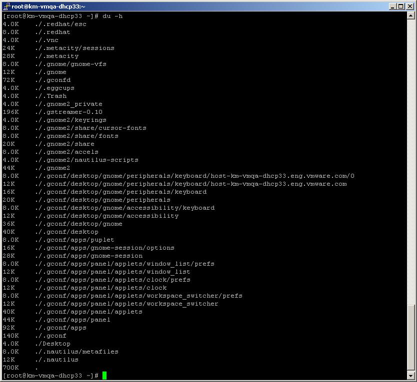 Linux System Monitoring Commands like " top, free, watch, df, du