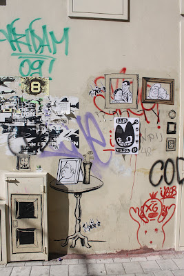 Street Art Blog - Tel Aviv living room