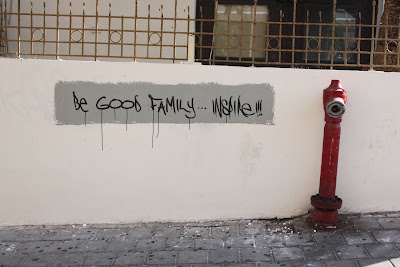 Graffiti Be good Family by Inspire