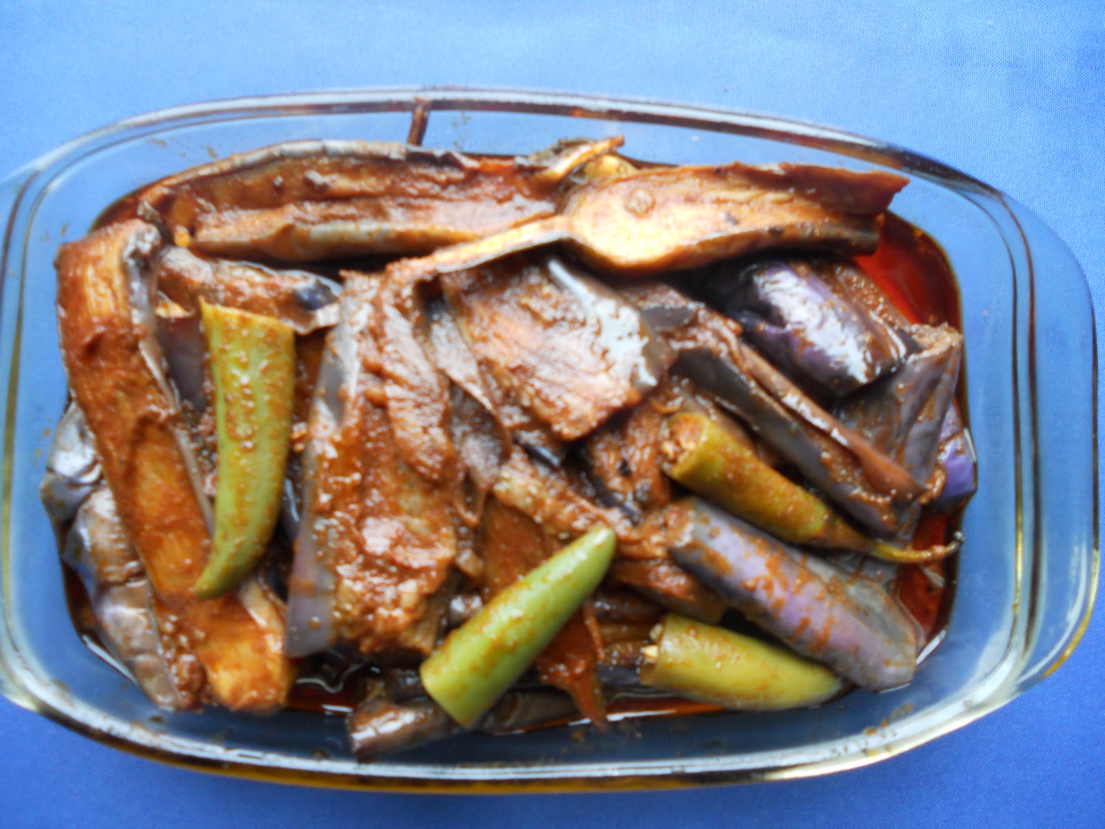 Reena Moza's Kitchen IndoChinese Eggplant