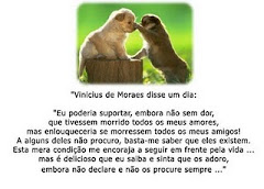 Para todos os amigos e amigas maravilhosos que eu tenho