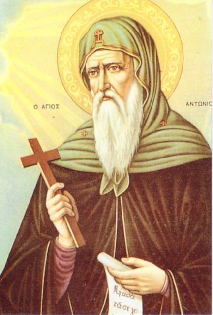 Brought to Christ's Holy Orthodox Church: Saint Anthony, Abbot, January 17