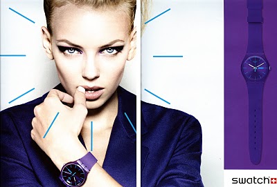 The Dutch Models: Dorith Mous for Swatch