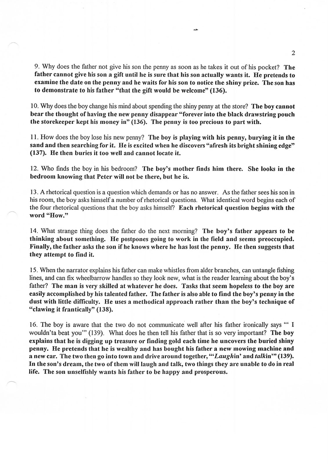 NOT ONLY ENGLISH Penny in the Dust