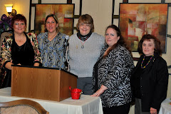 Some Magic Hour Writers at the Write-On Hoosiers Christmas banquet December 1, 2010.