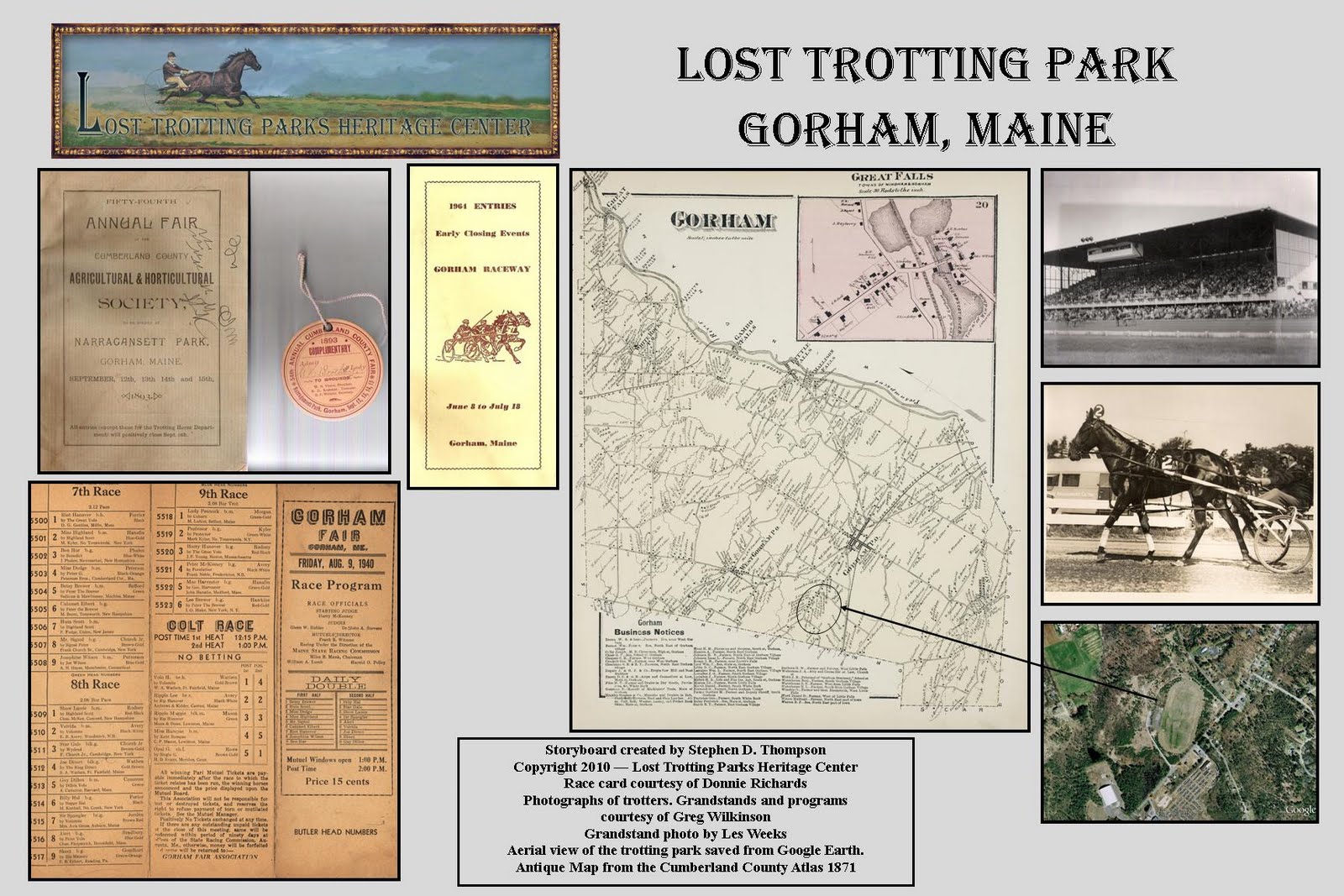 The Lost Trotting Parks Heritage Center -- Storyboard Archives: Route ...