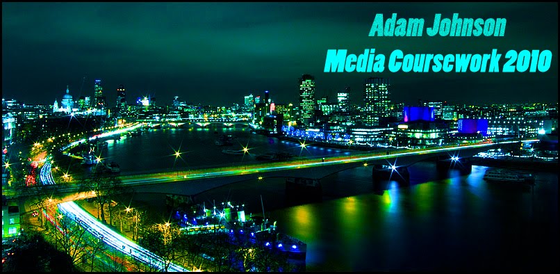 Adam Johnson Media Coursework 2010