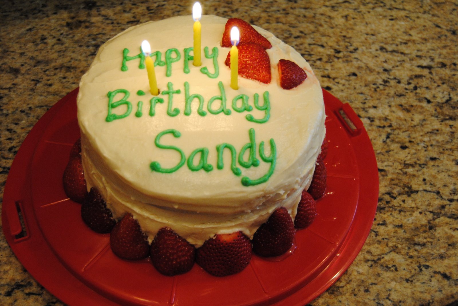 Late Night Cakes Sandy's Birthday