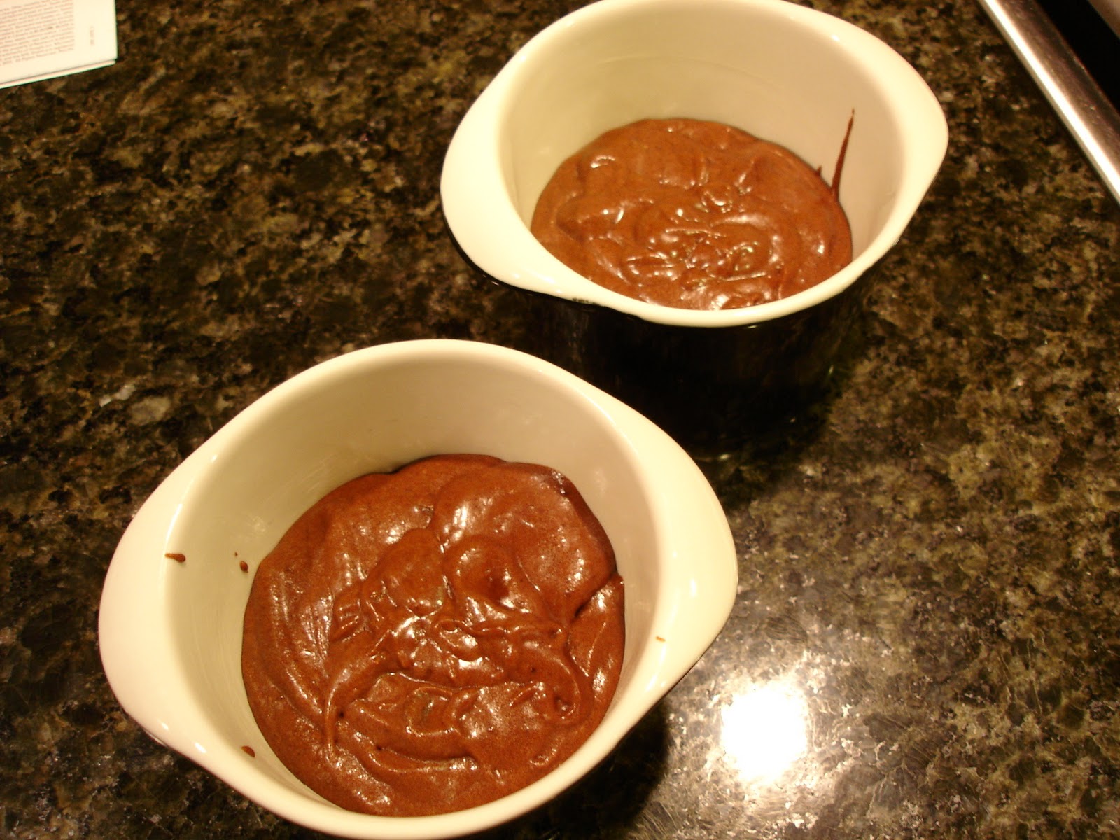 Tea and Scones Chocolate Cake in a Ramekin