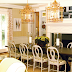 Peach Dining Room Interior