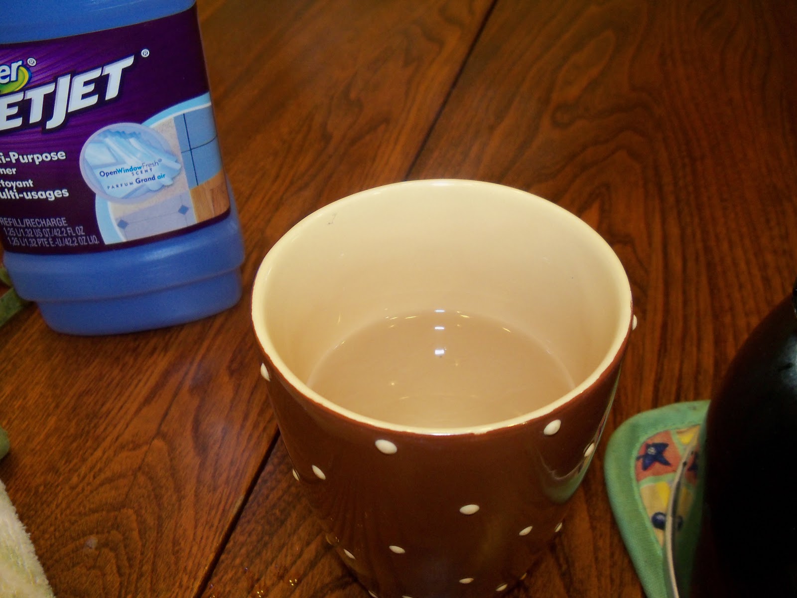 ReNew ReUse ReFresh How to Modify your Swiffer Wet Jet Bottle TUTORIAL