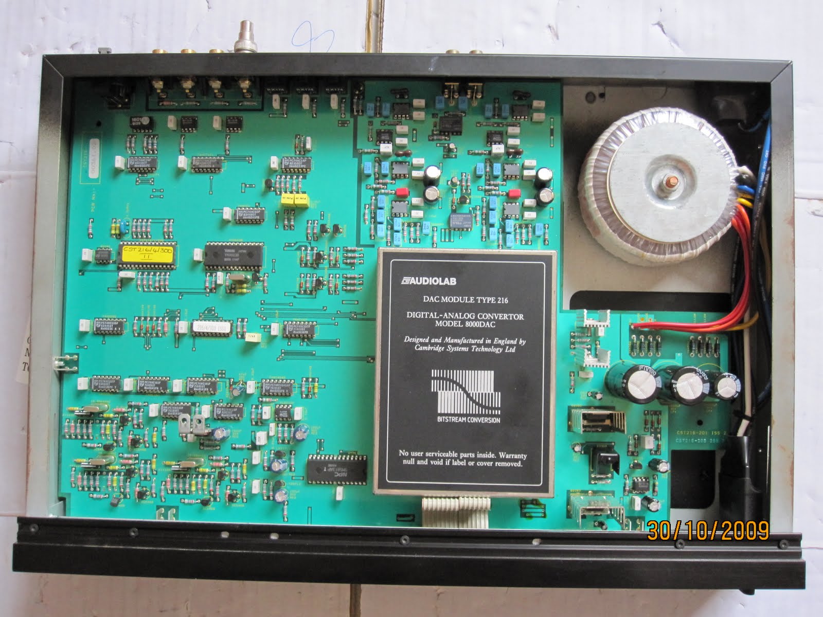 MyOldVintageHifi: Audiolab 8000DAC (###Updated###)