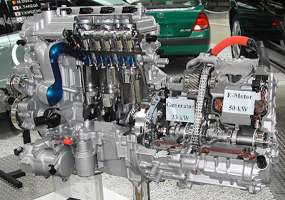  Современный гибридный двигатель