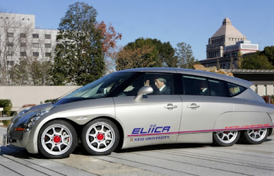 Самый быстрый серийный электромобиль Eliica