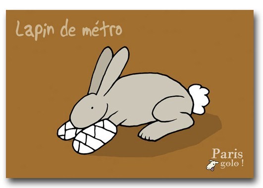 Lapin de Metro : r/paris