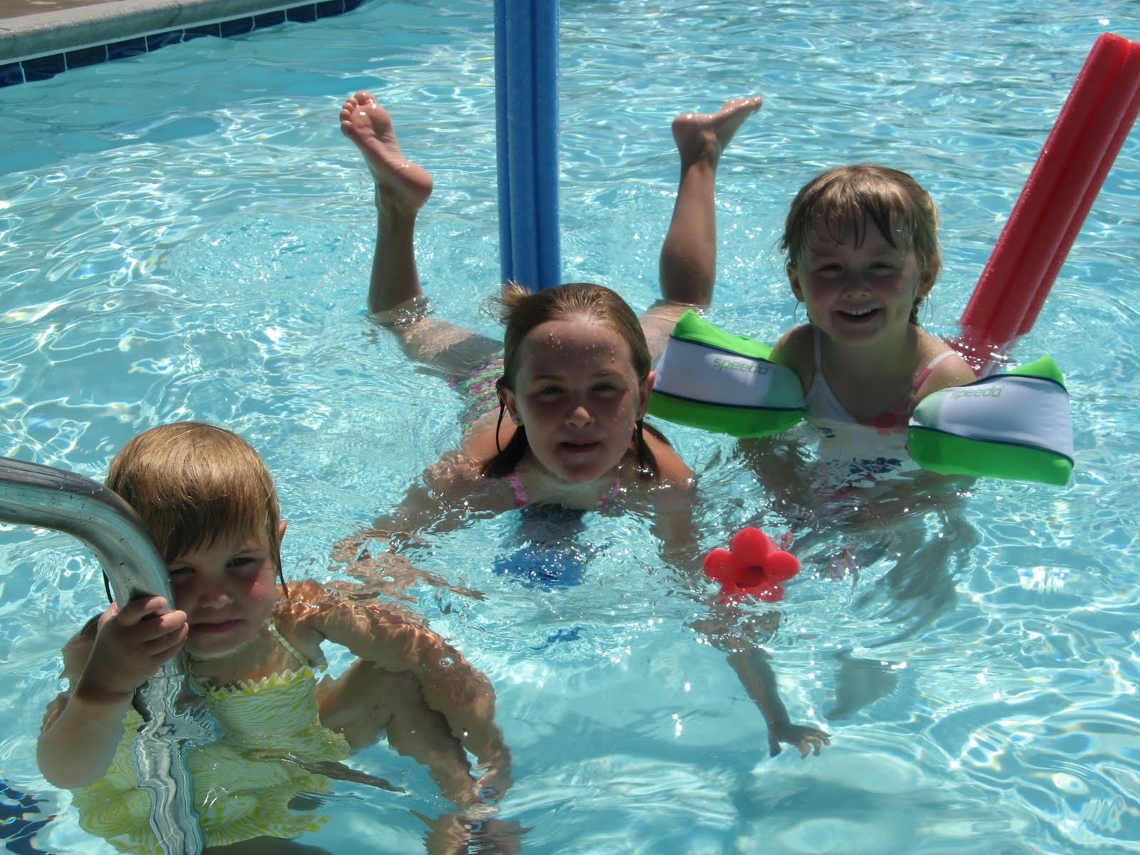 Life with the Rissell's Pool Day