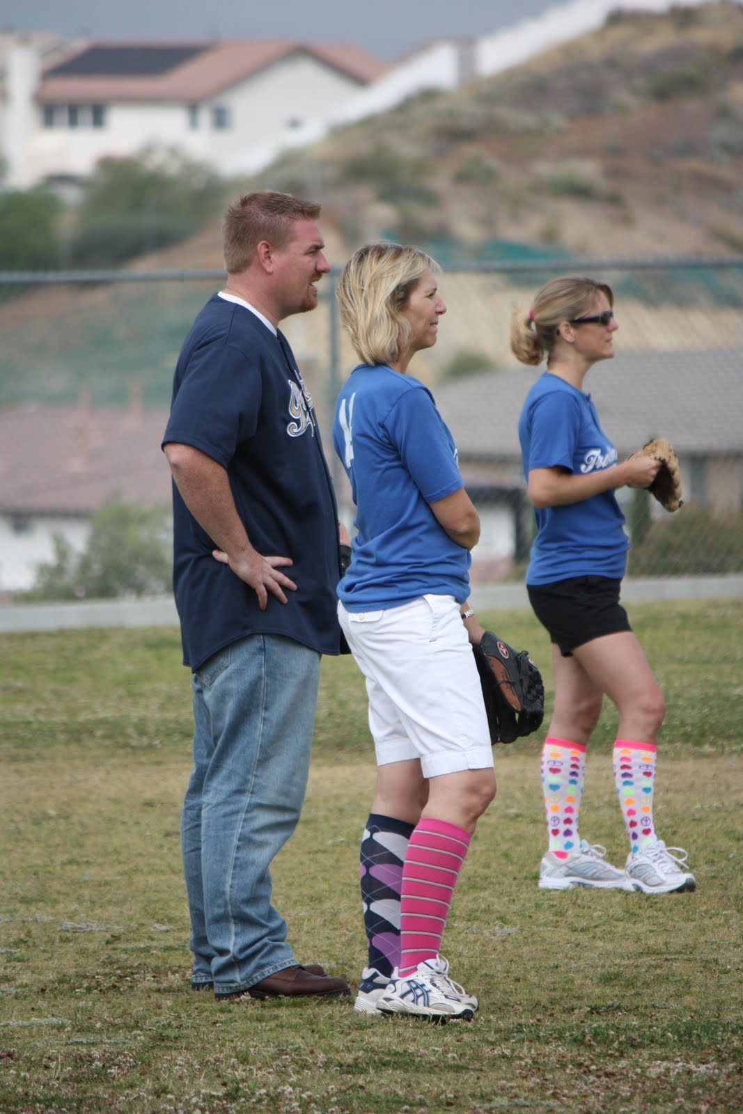 It's A Girl Thing... Staff vs. 5th Grade Softball Game