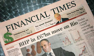 The Financial times, full of information on Technical PR, Engineering PR, Industrial PR, Manufacturing PR and Electronics PR. You know it is!