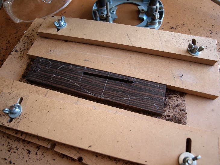 Wood With Strings Routing the Saddle Slot