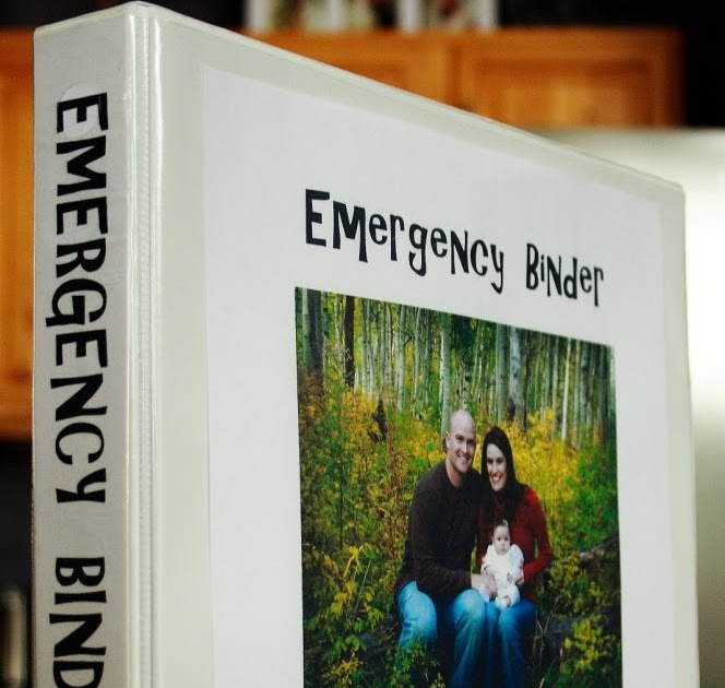 One of a Kind Emergency Binder Kits