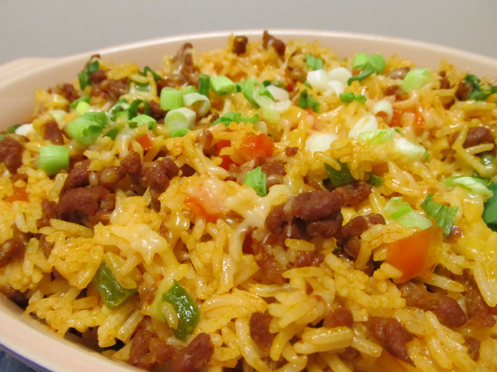 Jenn's Food Journey Chorizo and Rice Casserole