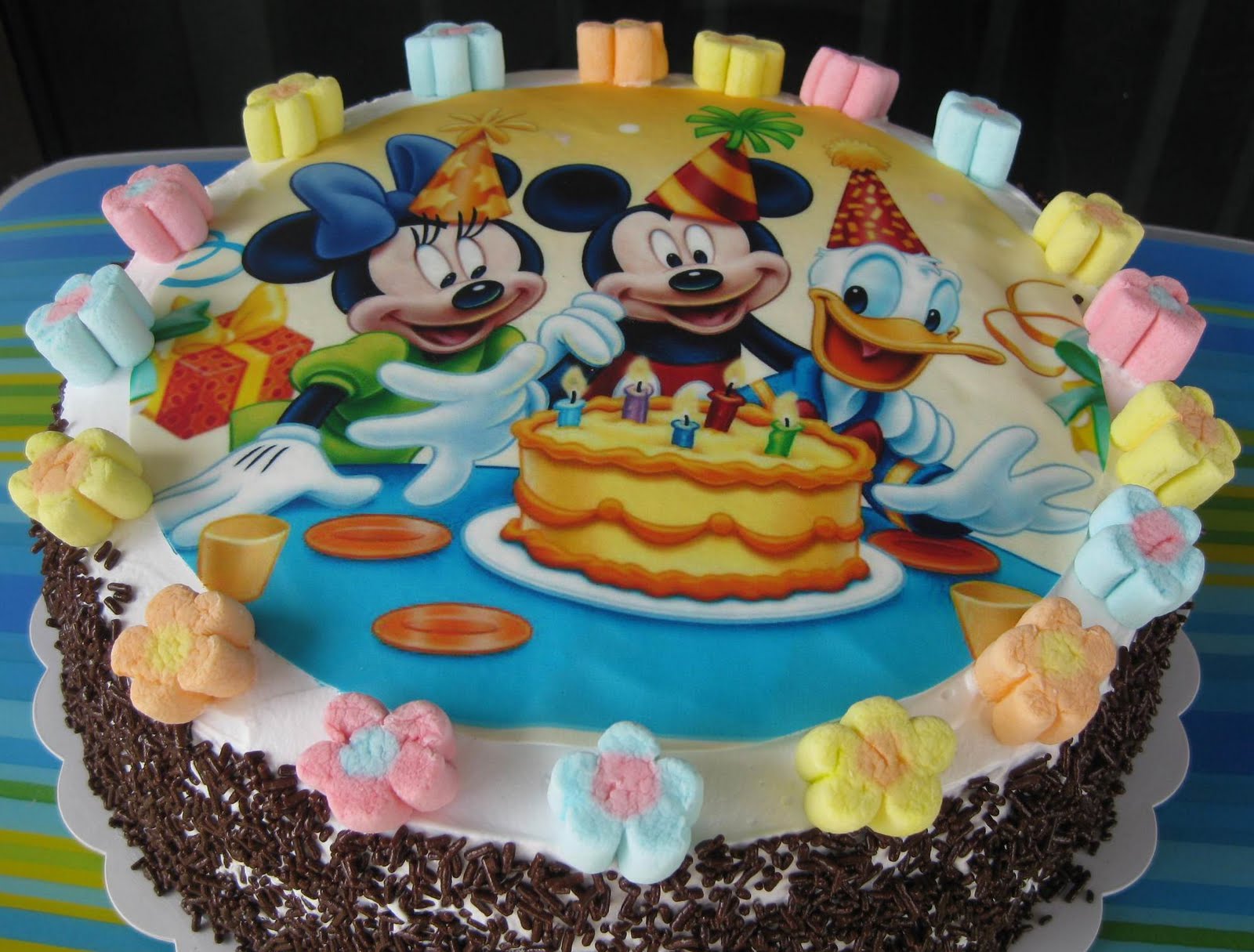 Butter . Flour & Me 爱的心灵之约: 米奇老鼠生日蛋糕（Micky Mouse Birthday Cake）