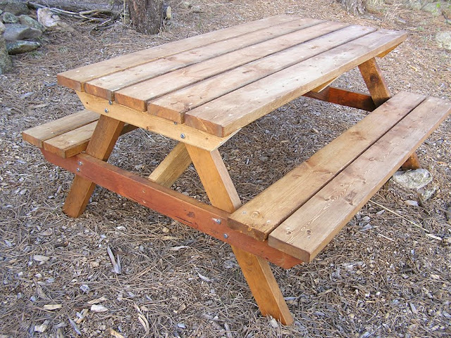 Wood Picnic Table Plans Wooden Ideas ~ Wood