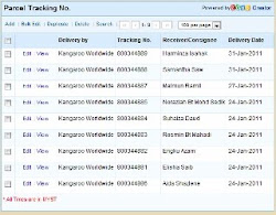 Parcel Tracking No.