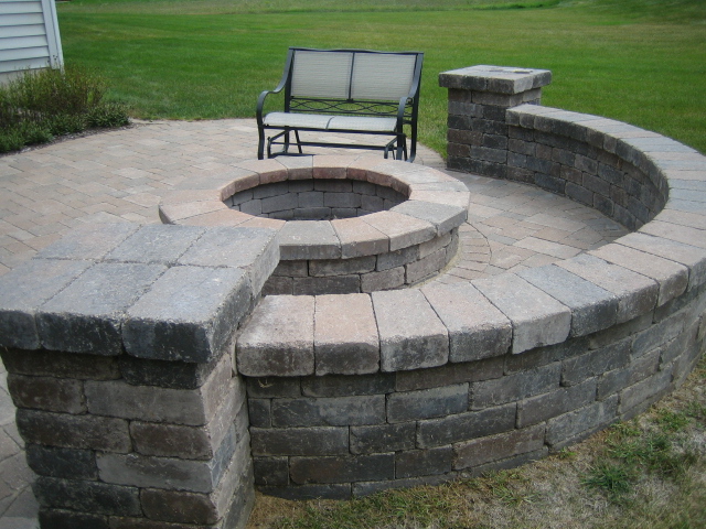 Brick Pavers,Canton,Ann Arbor,Plymouth,Patio,Patios,Repair ... Brick Pavers,Canton,Ann Arbor,Plymouth,Patio,Patios,Repair ... on Pavers Patio With Fire Pit id=73333
