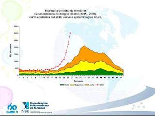 Honduras dengue chart