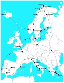 My Europe Map