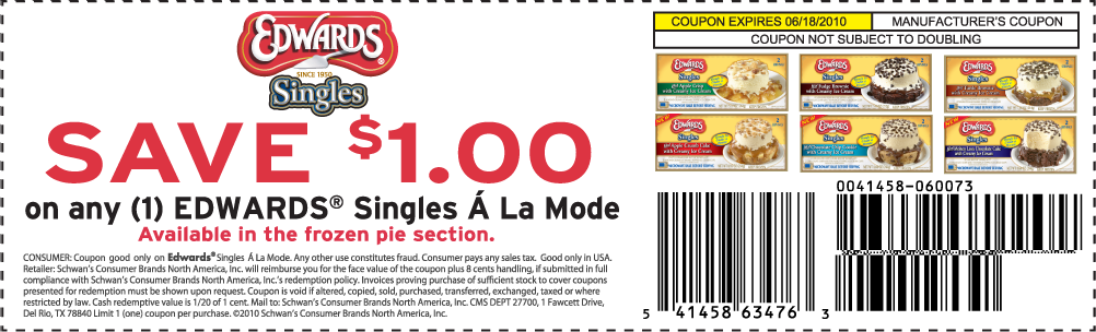 Edwards Desserts Coupon Our Thrifty Ideas Edwards Desserts Coupon Our Thrifty Ideas