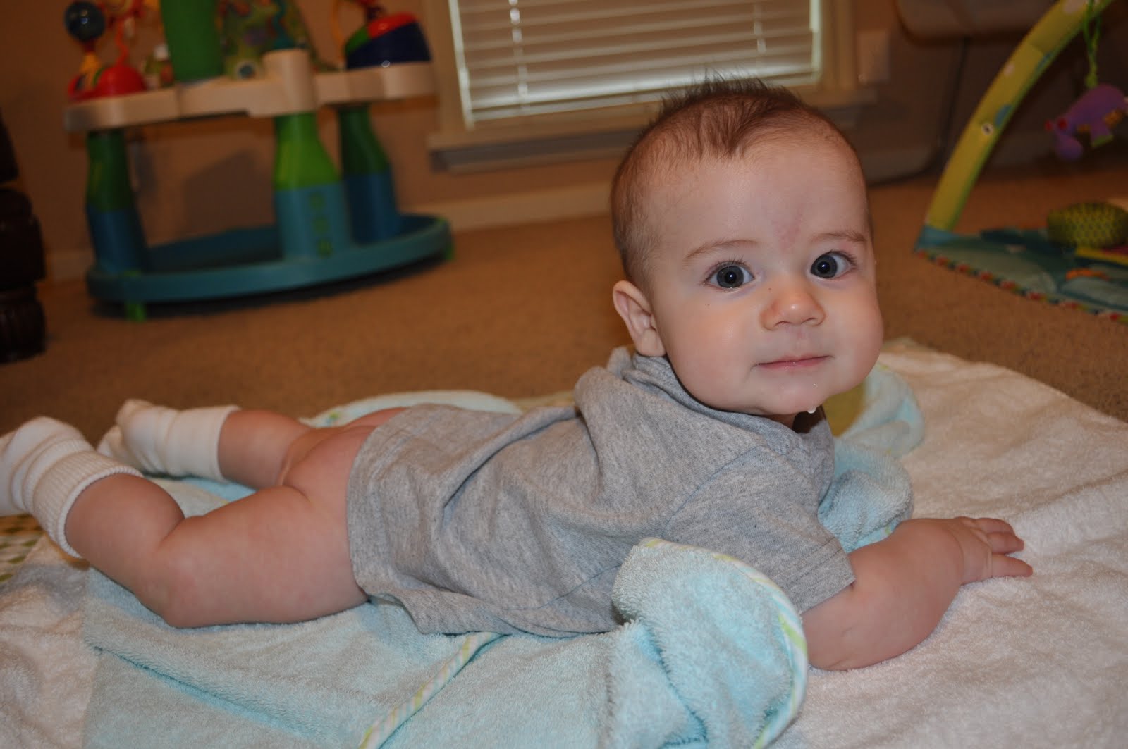 The Ballentine Bunch A day with NO diaper...that's right...NO diaper!!!