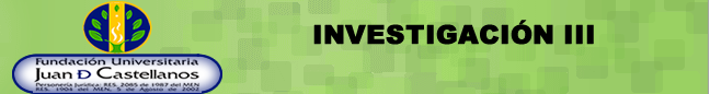 INVESTIGACIÓN III