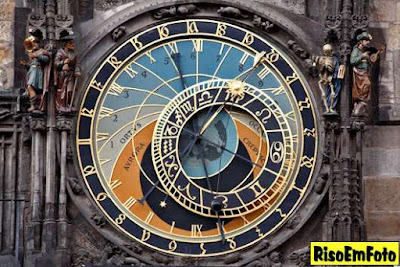 Relógio Astronômico de Praga, na República Tcheca