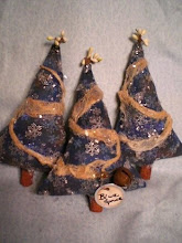 Primitive Blue Spruce Christmas Tree ornies