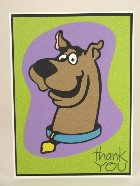 SimpleXpressions Cards: Scooby Doo Thank You