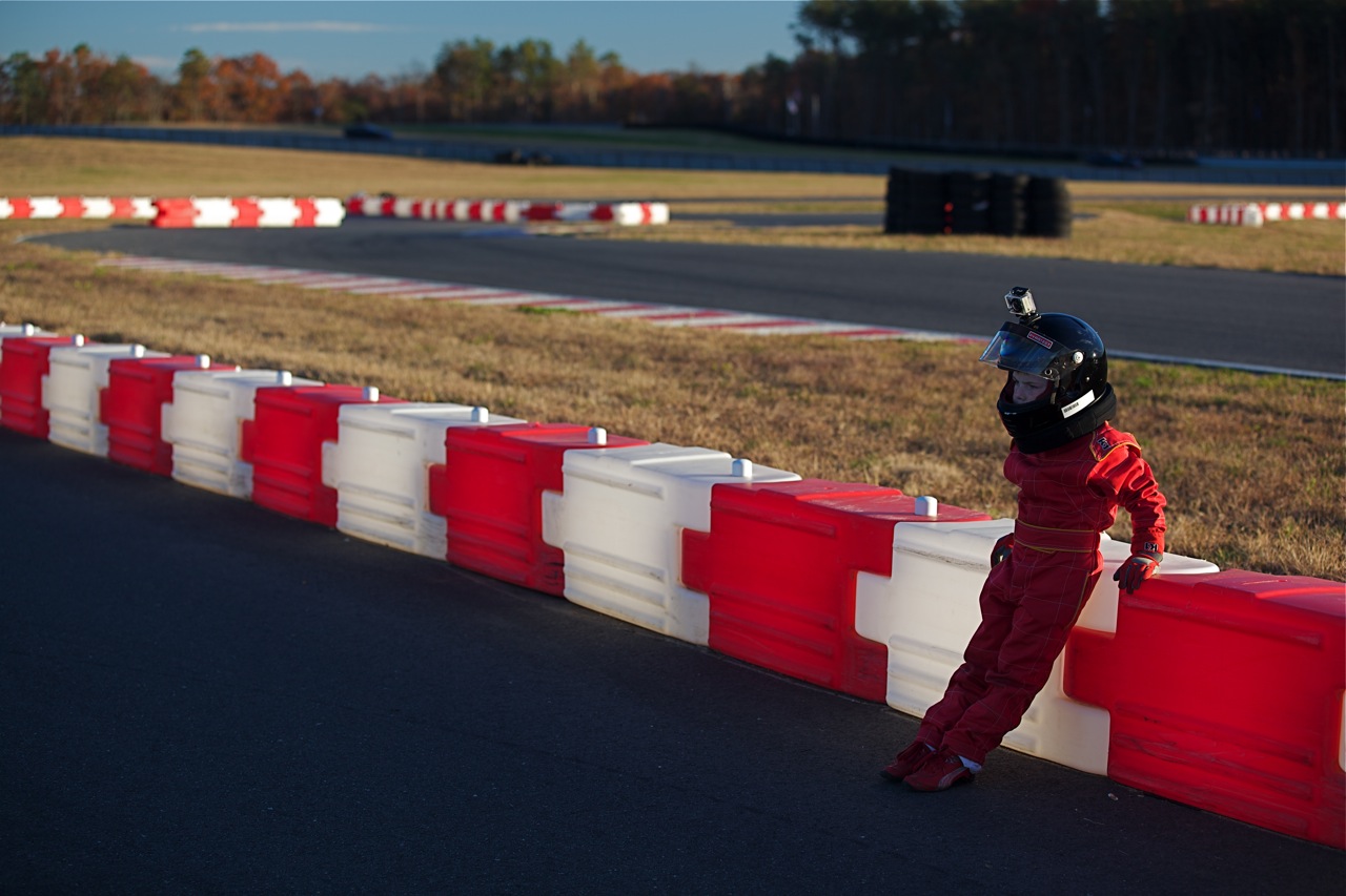 Red Fox Racing NJMP F1 Avenger kart track 111410 practice