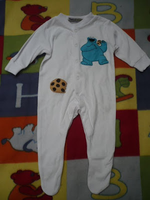 pijama bebe monstruo de las galletas