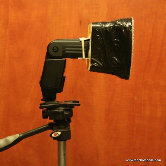 The Photophile Homemade Flash Diffuser