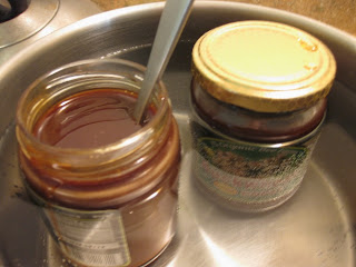 We only used one of the jars of buckwheat honey.